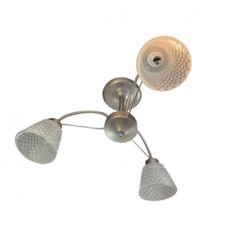 Elvan LU-38460/3-E14-Si+Wh