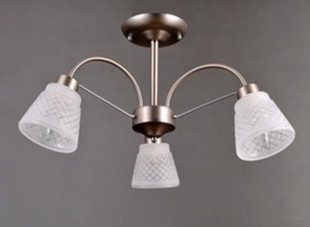 Elvan LU-38460/3-E14-Si+Wh