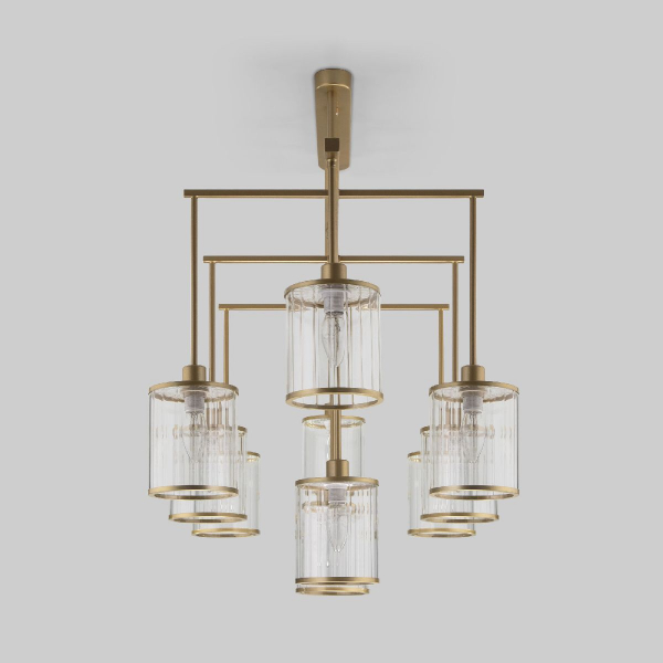 Потолочная люстра Eurosvet Inari 60144/10 золото Smart a061944