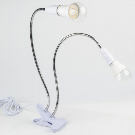 Uniel TLI-281 White E27x2 Plant