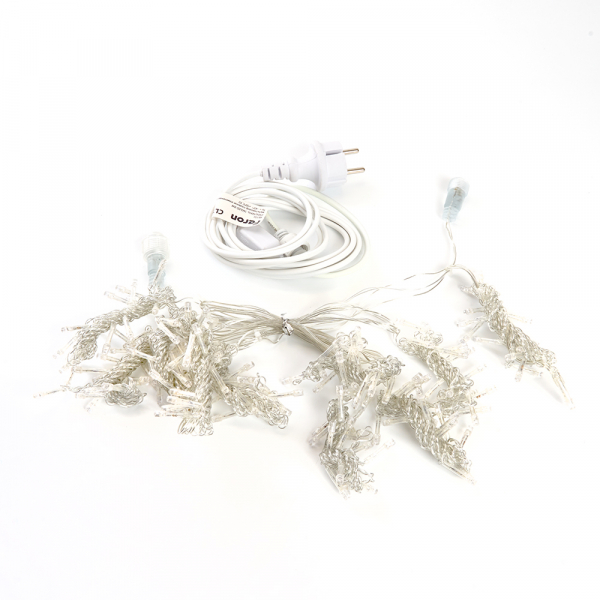 Уличная светодиодная гирлянда Feron CL18 230В 8Вт мультиколор 1,5м IP44 48172