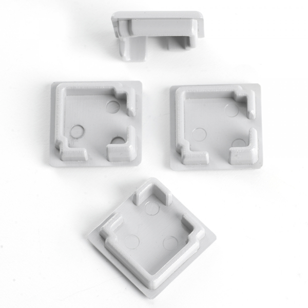 Заглушка без отверстия для профиля CAB281 (комплект 4шт) Feron LD377 48252