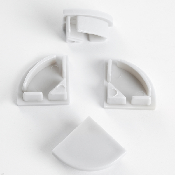 Заглушка без отверстия для профиля CAB280 (комплект 4шт) Feron LD379 48254