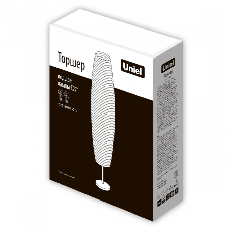 Uniel UML-T410 2хE27 WHITE