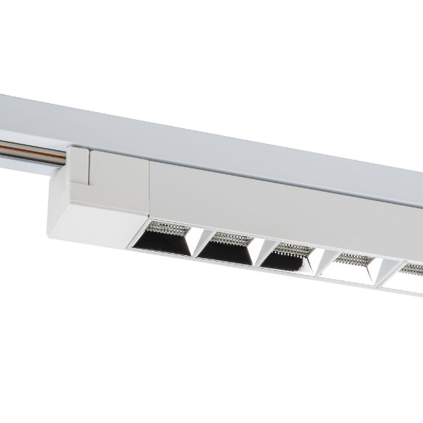 Трековый однофазный светильник Volpe ULB-Q282 30W/4000K WHITE UL-00010123