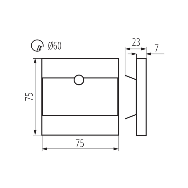Подсветка для лестниц Kanlux Terra 29860