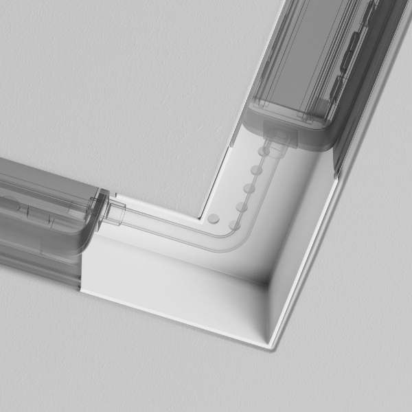 Коннектор угловой встраиваемый Maytoni Radity TRA084CL-12W