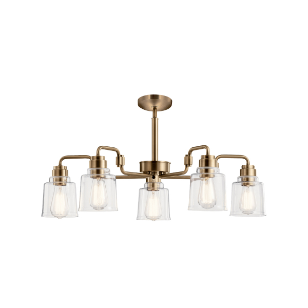 Люстра на штанге Kichler Aivian KL-AIVIAN5-WBR