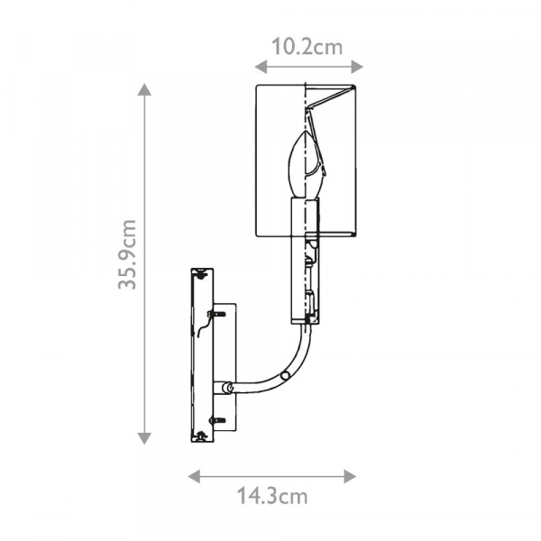 Бра Feiss Brianna FE-BRIANNA1-PN