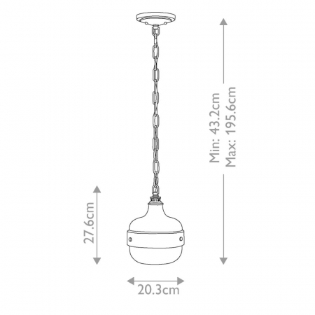 Feiss FE-CADENCE-1P-BS