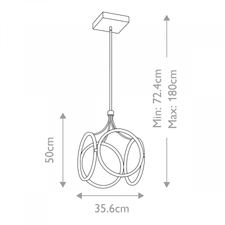 Kichler QN-CIRI-P-WH