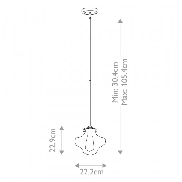 Подвесной светильник Hinkley Congress HK-CONGRESS-P-B-CM