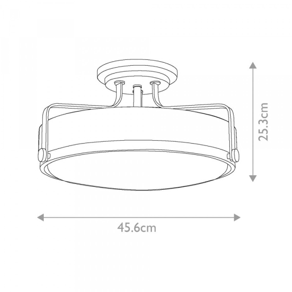 Потолочный светильник Hinkley Harper (hk) HK-HARPER-SFM-CM