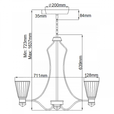 Kichler QN-KAYVA13-PN