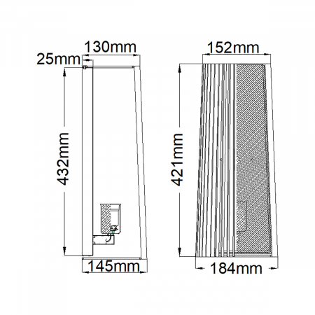 Kichler QN-LINARA1-BK