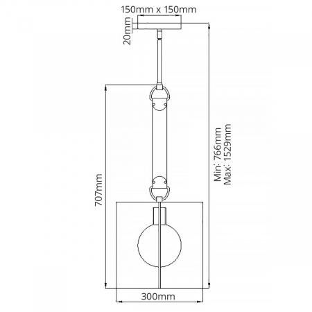 Hinkley QN-LUDLOW-1P-GR