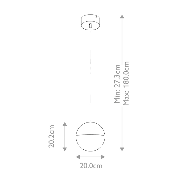 Подвесной светильник Kichler Moonlit QN-MOONLIT-P-CG
