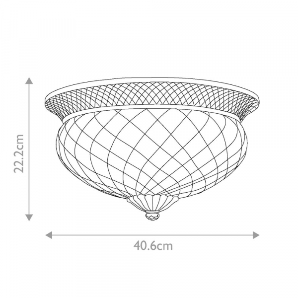 Потолочный светильник Hinkley Plantation HK-PLANT-F-L-PL