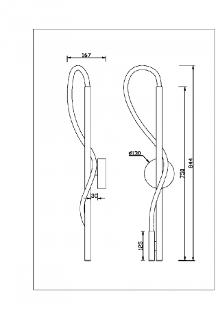 Maytoni MOD146WL-L12B3K
