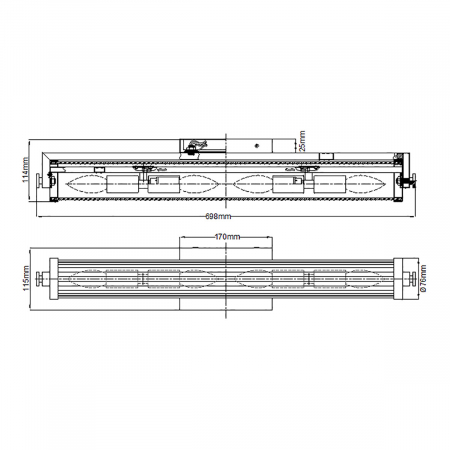 Kichler QN-AZORES4-NBR