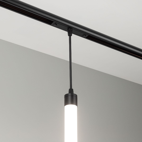 Трековый магнитный светильник Arlight MAG-ORIENT-TUBE-HANG-L500-7W Day4000 (BK, 360 deg, 48V) 041595