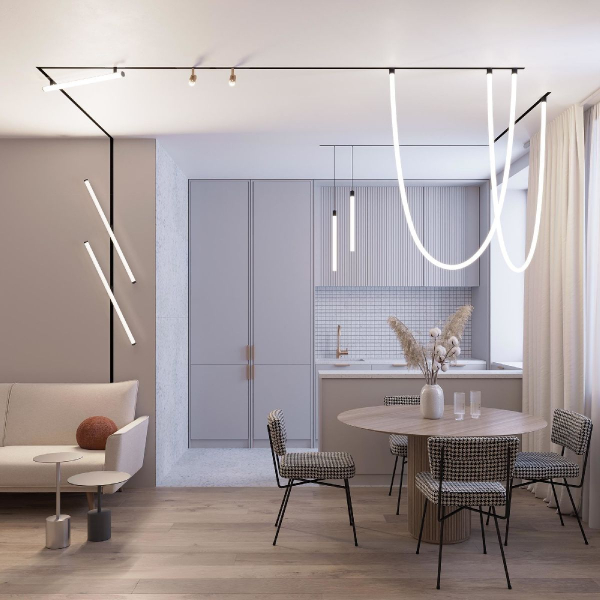 Трековый магнитный светильник Arlight MAG-ORIENT-SPOT-R35-6W Day4000 (GD, 24 deg, 48V) 040886