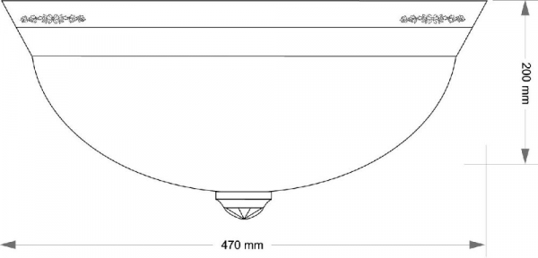 Потолочная люстра Kutek Bellagio BEL-PL-3(N)470-CR