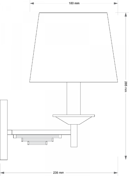 Бра Kutek Fellino FEL-K-1(Z/A)