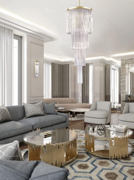 Люстра на штанге Kutek Filago FIL-ZW-10(P)450/270