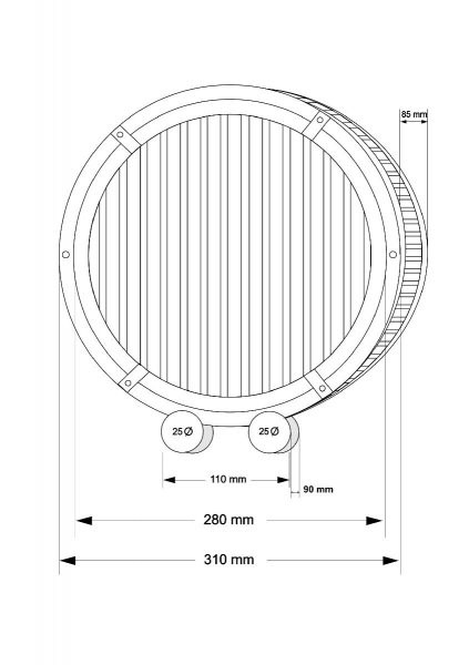 Настольная лампа Kutek Lauria LAU-LG-2(Z)