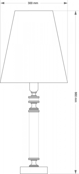 Настольная лампа Kutek Sparone SPA-LG-1(P/A)