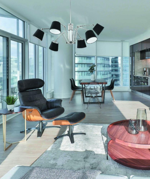 Люстра на штанге Kutek Tadea TAD-ZW-6(BN/A)