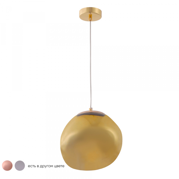 Подвесной светильник Crystal Lux MALAGA SP1 D200 GOLD