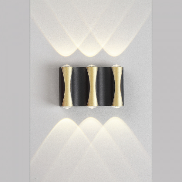 Уличный настенный светильник Crystal Lux CLT 022W3 BL-GO 4000K