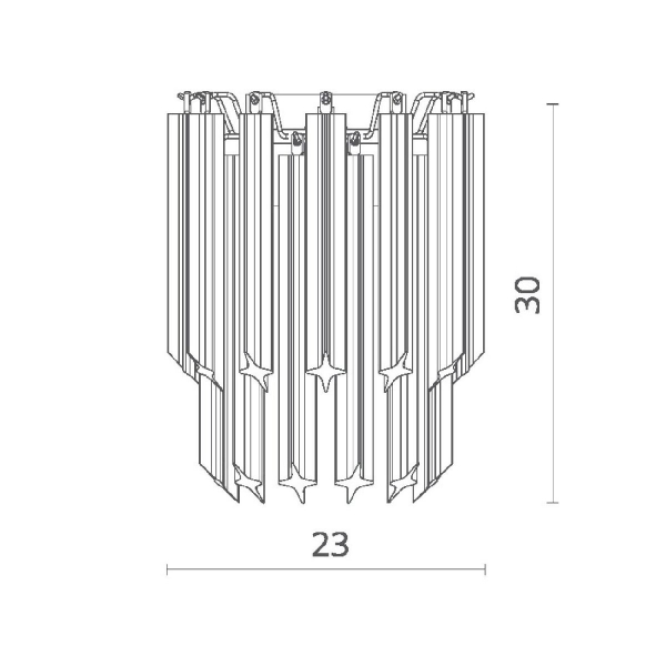 Настенный светильник ImperiumLoft Compar 211929-26