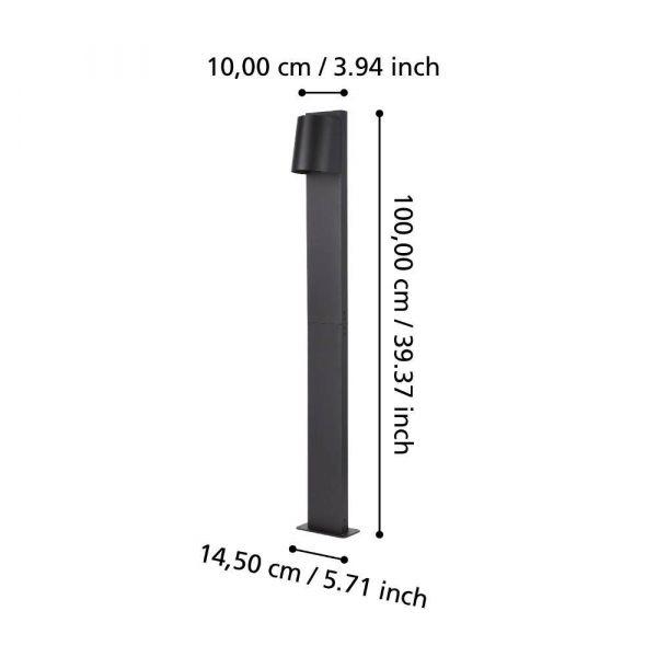 Уличный торшер Eglo Stagnone 900692