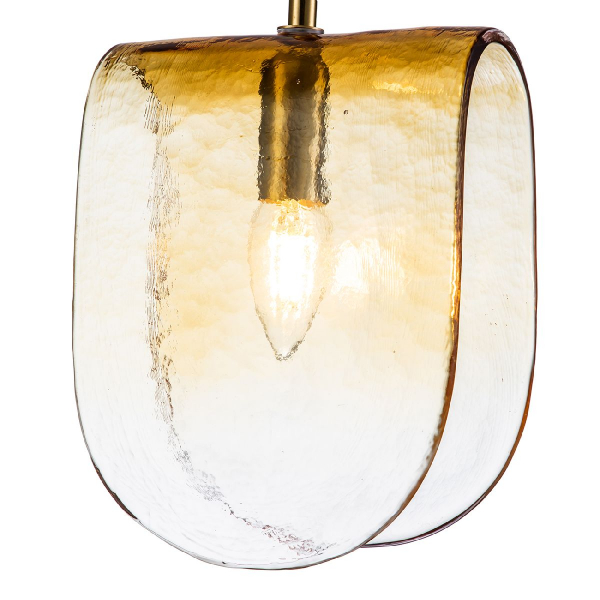 Подвесной светильник Indigo Manto 11035/1P Amber V000373