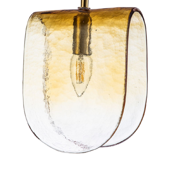 Подвесной светильник Indigo Manto 11035/1P Amber V000373