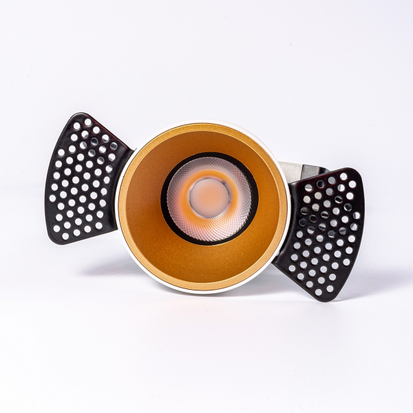 Встраиваемый светильник Fiberli 302T75 (круглая рамка) 12130202