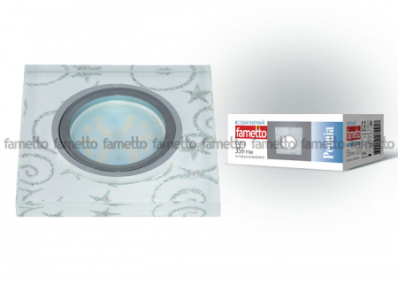 Fametto DLS-P203 GU5.3 CHROME/WHITE