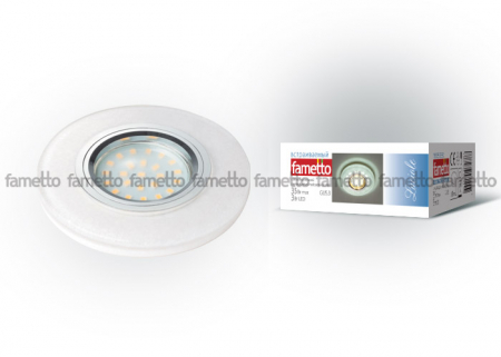 Fametto DLS-L104 GU5.3 CHROME/WHITE