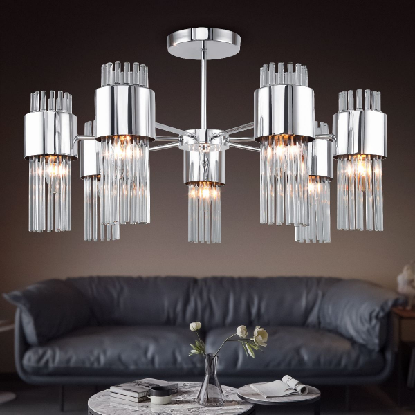 Люстра на штанге Rivoli Deborah 3148-307 Б0055527