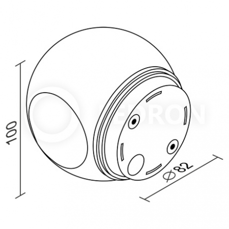 Elvan GW-161A/2-6W-WW-Bk
