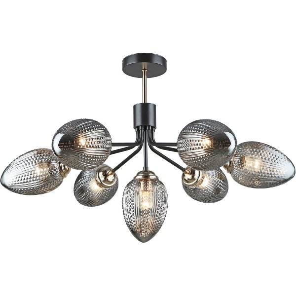 Люстра на штанге Reluce 05126-0.3-07 COFFEE+FGD