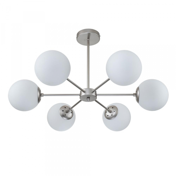 Люстра на штанге Escada Ethereal 2110/6P Nickel