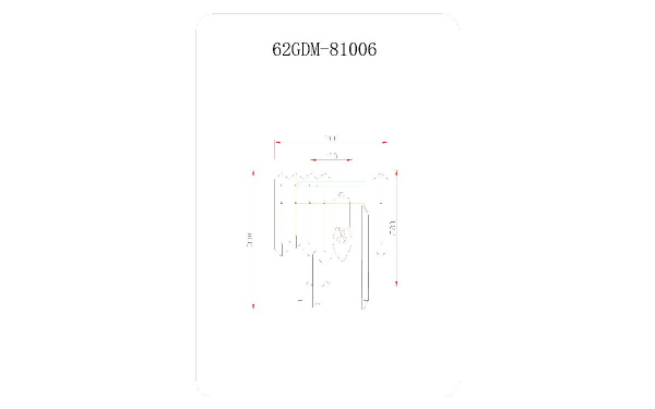 Настенный светильник Garda Decor 62GDM-81006