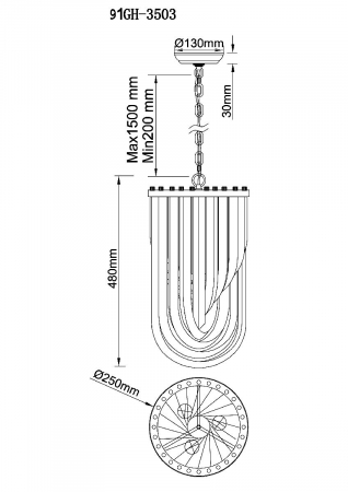 Garda Decor 91GH-3503