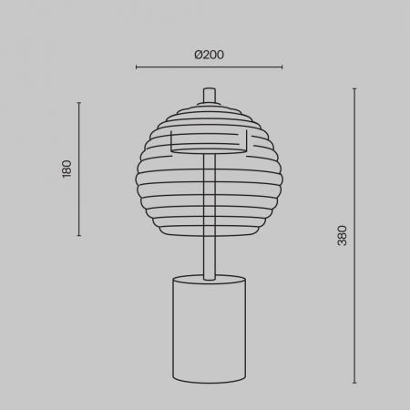 Maytoni P060TL-L12BK