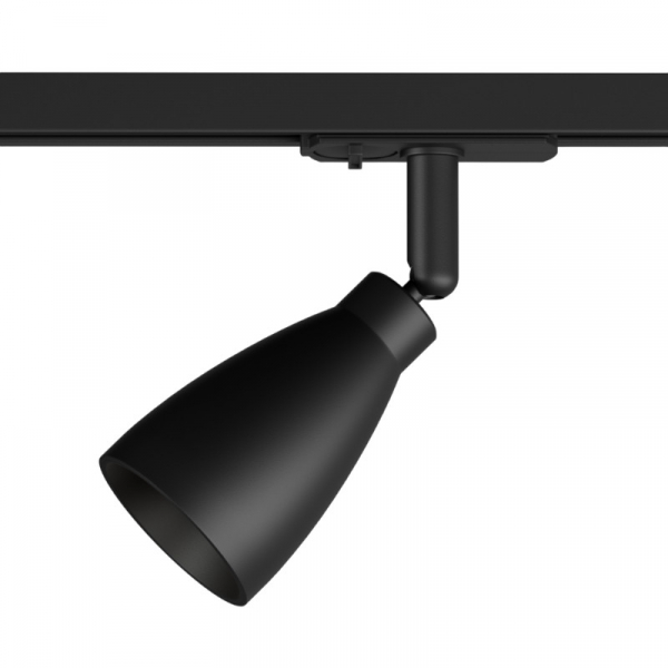 Трековый однофазный светильник Denkirs Bell DK6050-BK