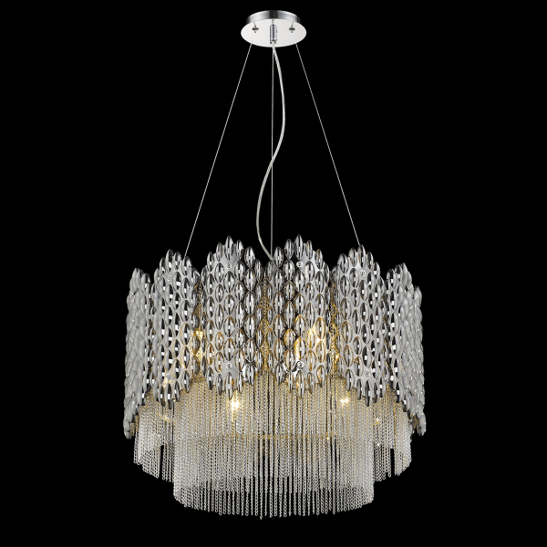 Подвесная люстра DeLight Collection P68067-8 smoke